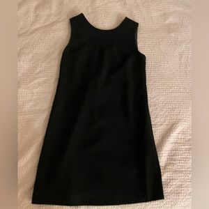 Black Jcrew cocktail dress with fabric detail on back